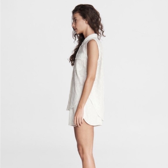 Rag & Bone April Eyelet Blouse - Picture 2 of 14